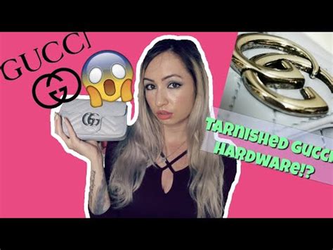 how to clean gucci hardware|restore Gucci hardware from tarnish.